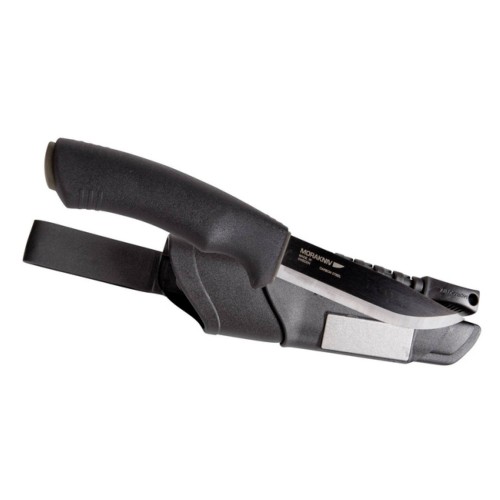 Morakniv Bushcraft Survival Black - Carbon Steel, When the outdoors becomes your workspace, you need a knife that keeps up with every challenge